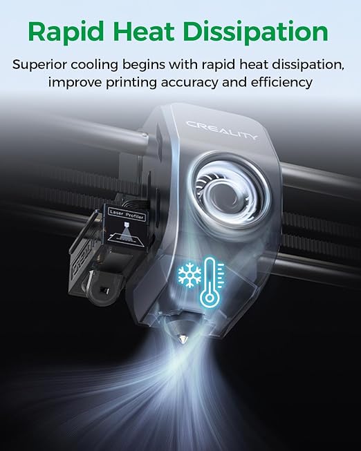Creality Official K2 SE Model Cooling Fan, Part Cooling Fan 4020 24V, Original