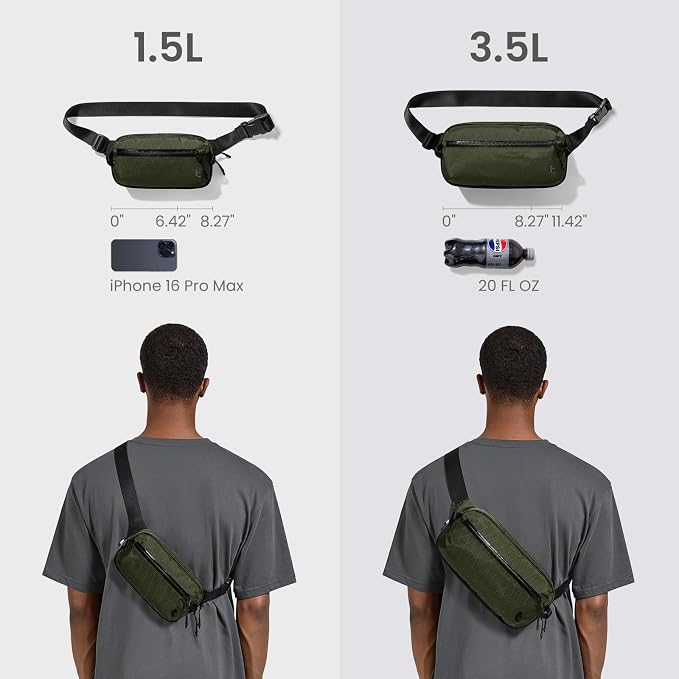 tomtoc 1.5L X-Pac Sling Bag