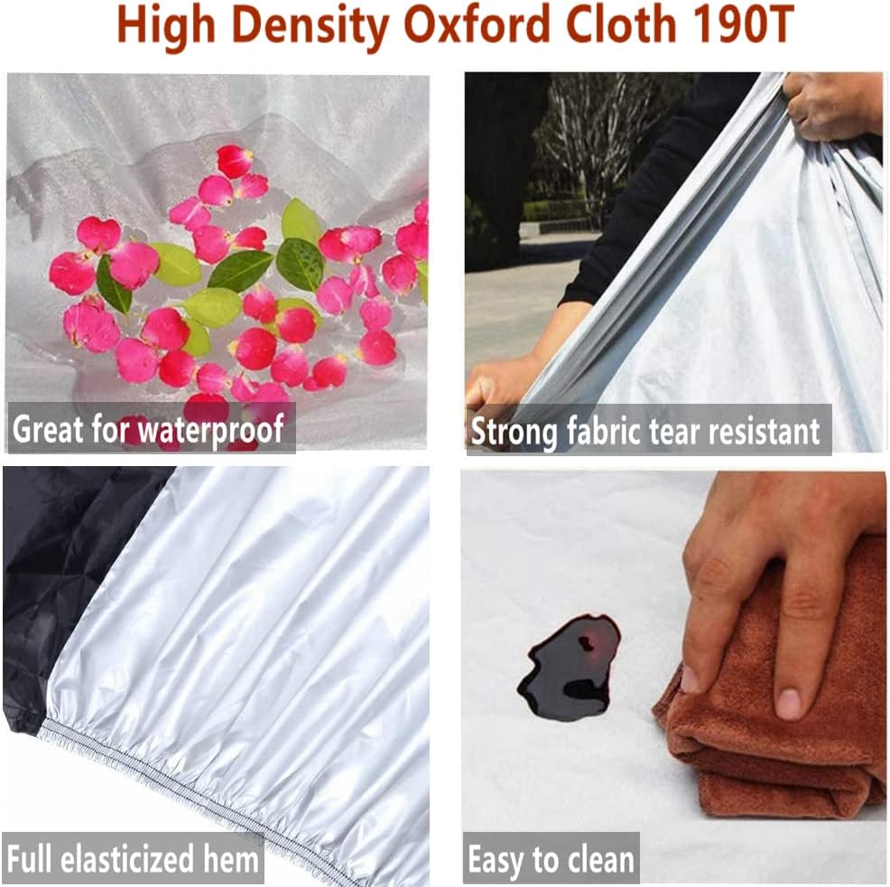 Skiennix Waterproof Bike Cover - Outdoor Protection with Lock Hole for Mountain & Electric Bikes