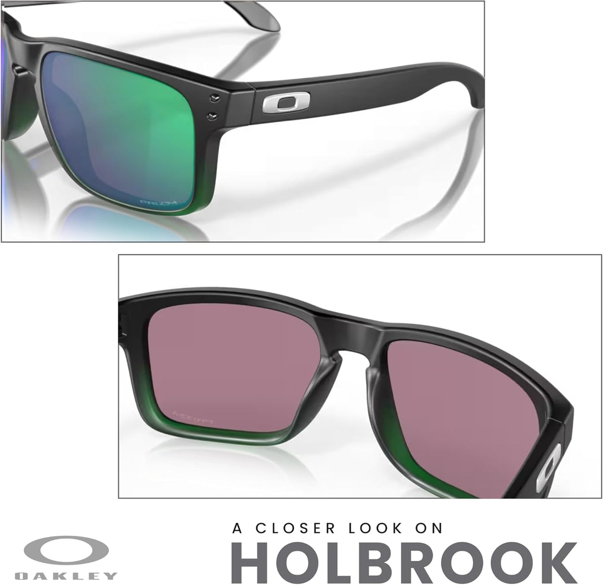 OAKLEY Holbrook OO9102 Square Sunglasses for Men - Stylish Design with Accessory Leash & Microfiber Pouch