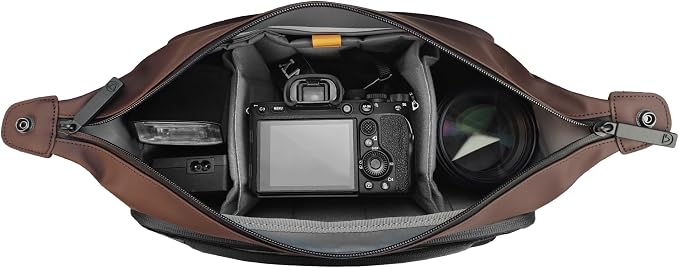 Vanguard VEO Lite S7L Camera & Everyday Shoulder Bag – Fits Mirrorless Camera +