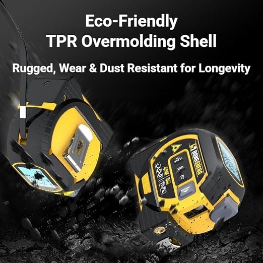 5m/16ft Digital Laser Tape Measure, WTWD 100m/328ft Laser Distance Measure
