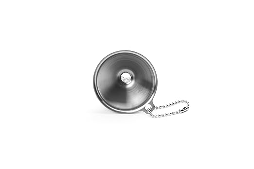 Fox Run Metal Kitchen Funnel, Mini 2", Stainless Steel