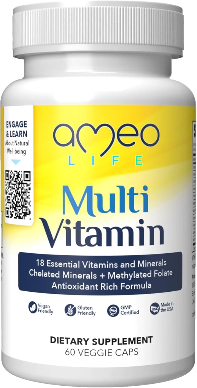 Probiotics & Chelated Daily Multivitamins Bundle for Digestive and Immune Health