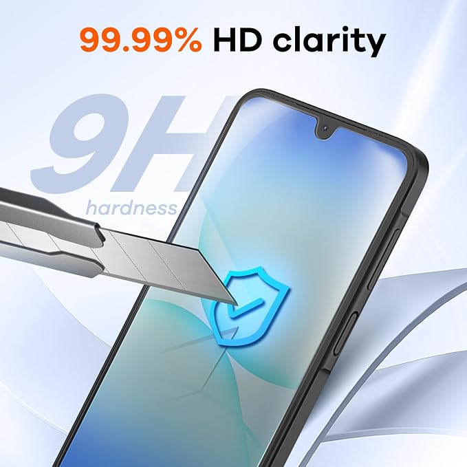4+4 Pack for Samsung Galaxy A17 5G Screen Protector & Phone Camera Lens