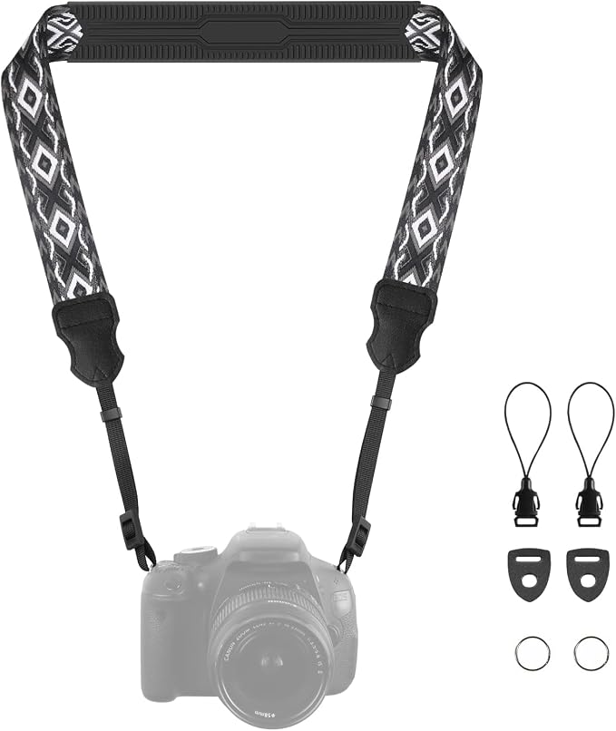FIEIL Neck Strap Silicone Camera Straps