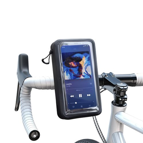 ILLINOS Mountain Bike Bag, with Lanyard Removable and Mobile Phone Holder, Bag for Bike Can Be Carried Crossbody for All Models of Mobile Phones Bicycle Bags, Suitable for Bicycles and Motorcycles