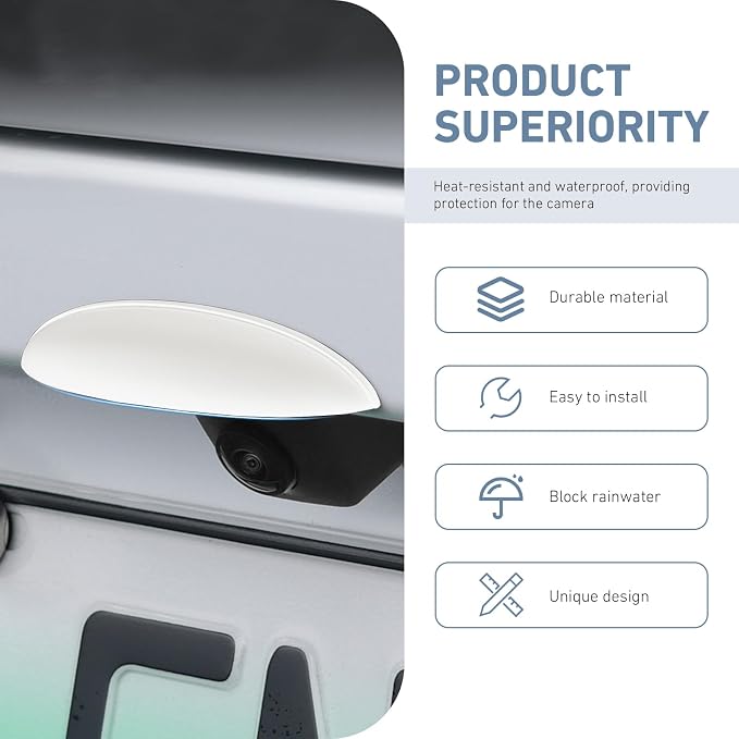 Car Rear View Camera Cover, Anti-rain Car RearView Camera Protective Cover