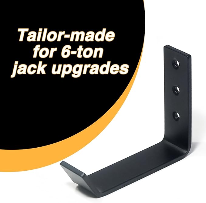 Jack Stand Wall Mount Organizer, Heavy Duty Stainless Steel 6 Tons Floor Jack Holder Wall Hook|Fits 2 3 4 6 Ton Jack Stands 4 Packs