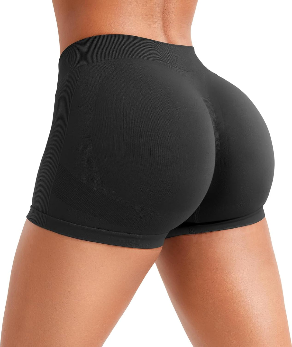 YEOREO Women's Booty Shorts - Low Rise Scrunch Design for Gym & Yoga | 2.5" Spandex Biker Shorts