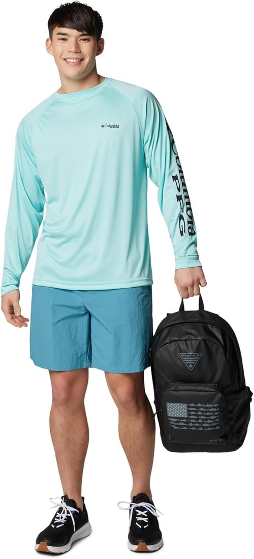 Columbia Men's PFG Terminal Tackle Fishing Shirt - Lightweight & Quick-Dry Fabric | Perfect for Outdoor Adventures