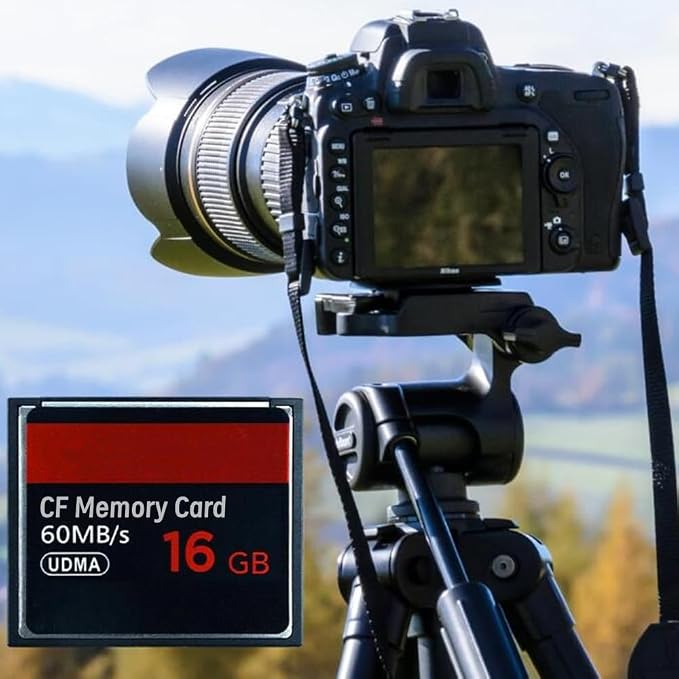 16GB CF Memory Card UDMA Speed Up to 60MB/s SLR Camera CF Cards