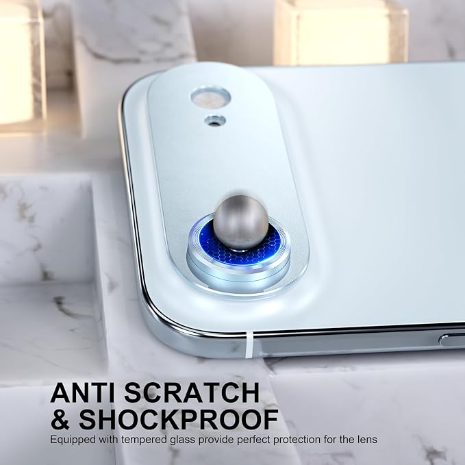 Choiche Compatible for iPhone 17 Air Camera Lens Protector, Strong Adsorption
