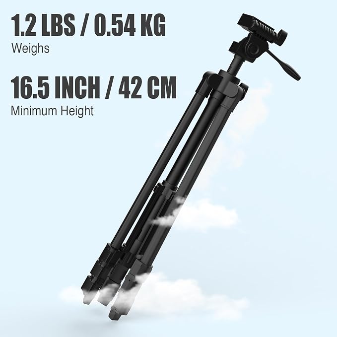 55-inch Lightweight Aluminum Laser Level Tripod Stand
