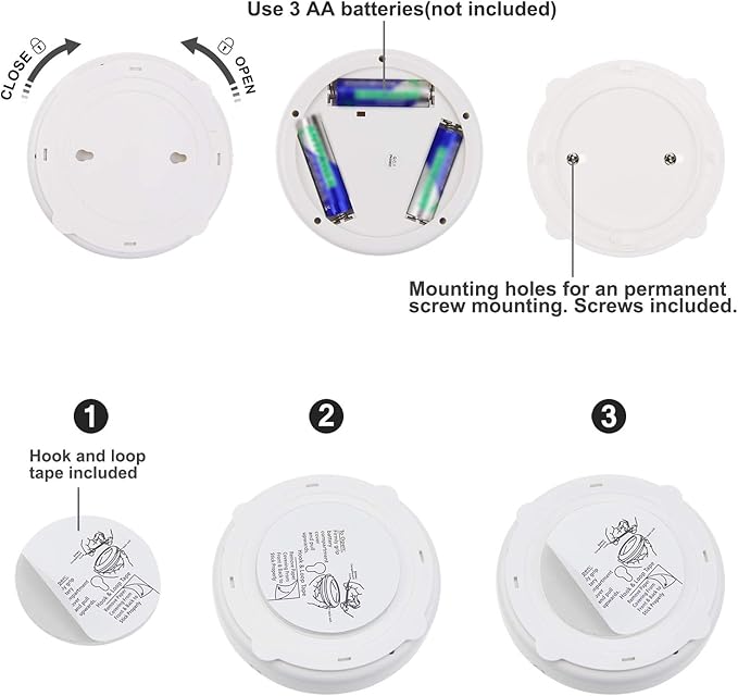 BIGLIGHT Spotlight Battery Operated, LED Puck Light, Dimmable Uplight with Remote, Stick on Accent Light for Painting Picture Wall Artwork Photo Portrait Closet Plants, Warm White, 2 Pack