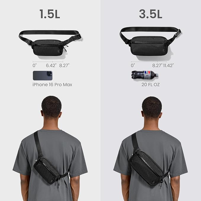 tomtoc 1.5L X-Pac Sling Bag