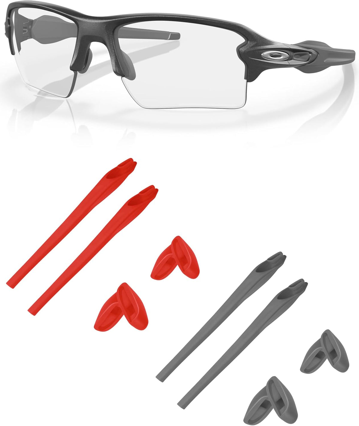 Oakley Replacement Earsocks & Nosepieces Rubber Kits - Flak 2.0 OO9295 | Flak 2.0 XL OO9188