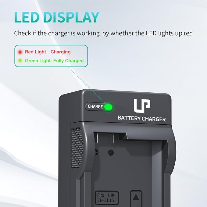 EN-EL15 EN EL15a Battery Charger, LP Charger Compatible