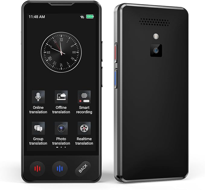 Language Translator Device No WiFi Needed, 2026 Upgraded AI Translator