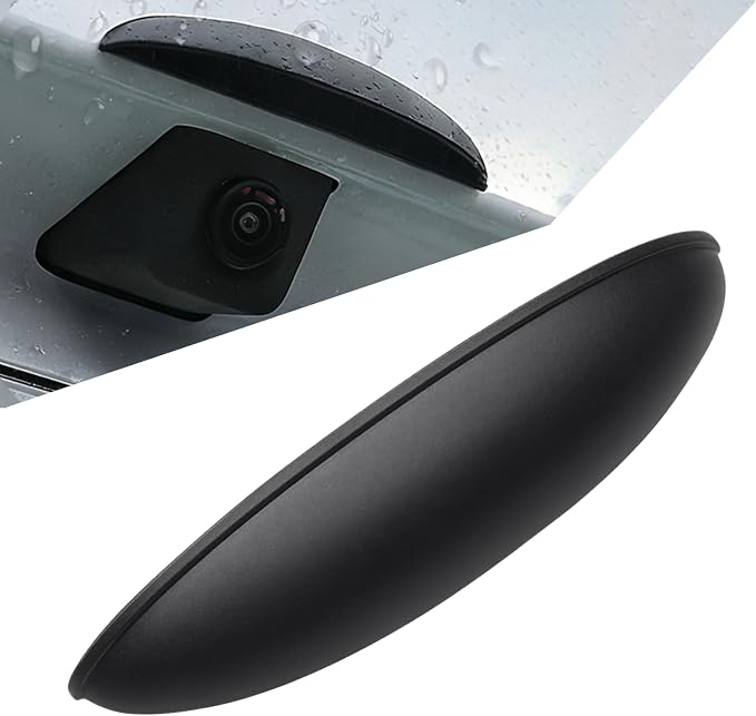 Car Rear View Camera Cover, Anti-Rain Backup Camera Rain Shield, Silicone