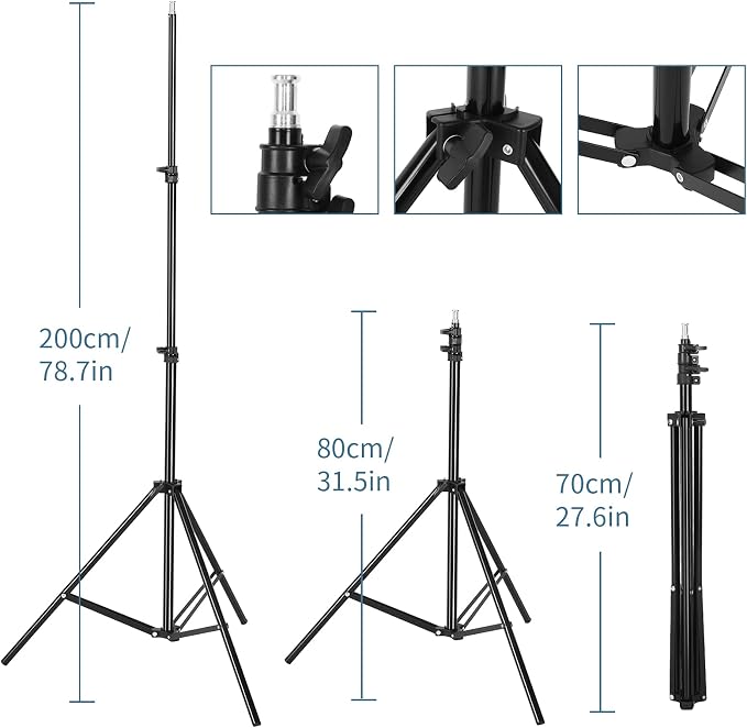 ShowMaven Softbox Lighting Kit, Studio Lights