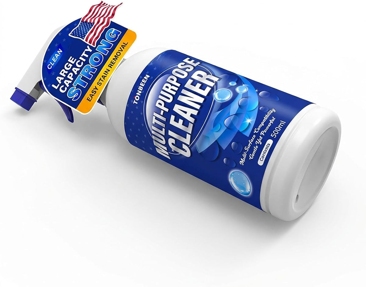 Leather Cleaner and Conditioner for Couches, Car Seats, Bags, Jackets &amp; Furniture | Effective on Fingerprint, Dust, Light Oil &amp; Water Stains | Safe for Most Leather, PU &amp; Faux Leather Surfaces | 500ml