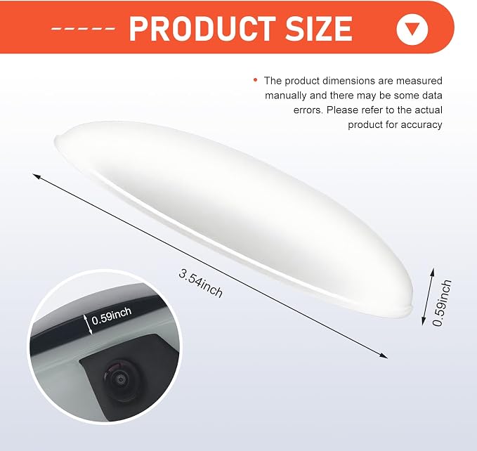 Car Rear View Camera Cover, Waterproof Anti-rain Protective Shield