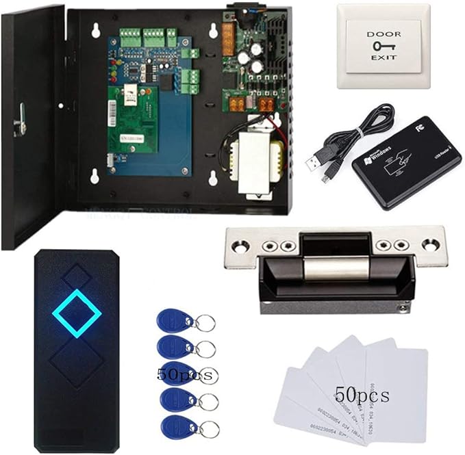 Electric Strike Lock Complete TCP/IP Network Single Door Access Control Board