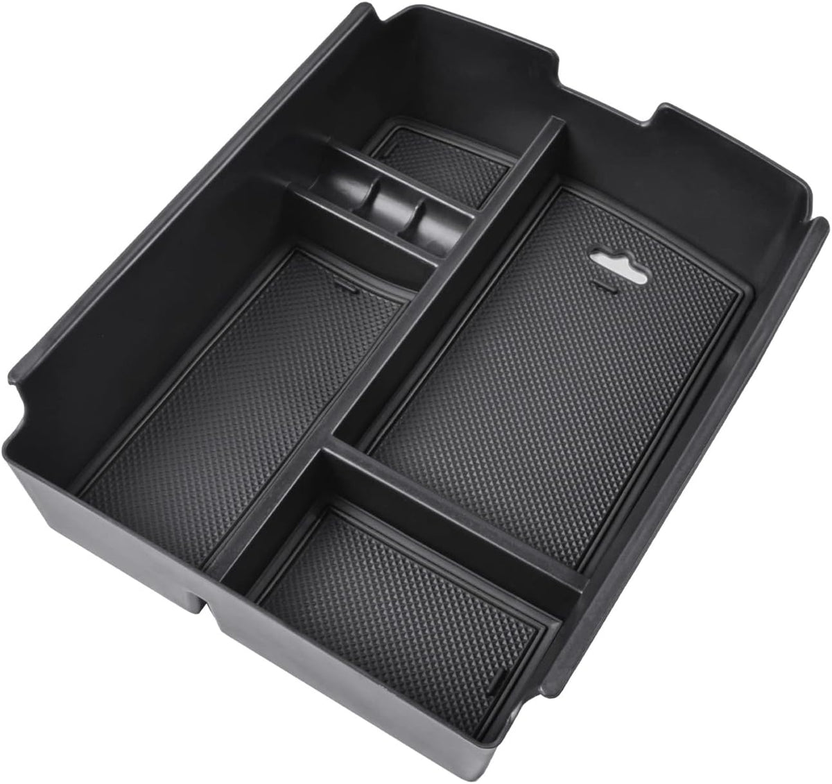 Center Console Organizer Tray for VW Atlas Accessories 2018-2023, Black