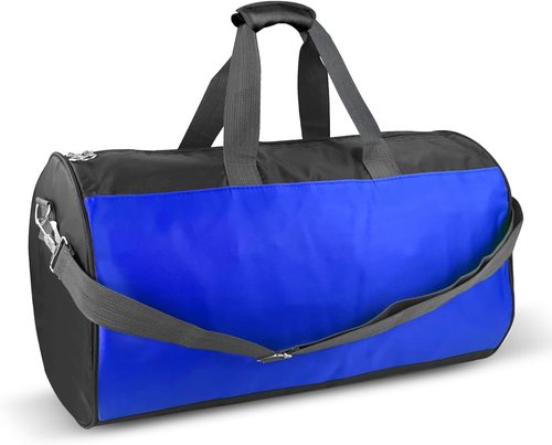 C&F BOGMOST Travel Duffel Bag - Large Waterproof Gym Bag for Men & Women | Lightweight Blue Oxford Cloth