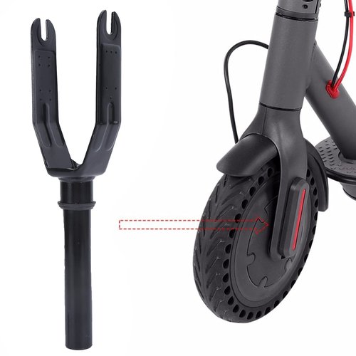 Electric Scooter Fork, Scooter Front Fork Aluminum Alloy Front Fork Replaced Part for M365 M365PRO, PRO2,1S Electric Scooter,Black