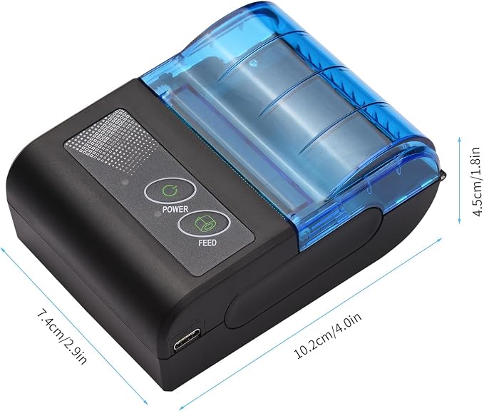 Receipt Printer, Sunydog Portable Mini Thermal Receipt Printers USB Receipt