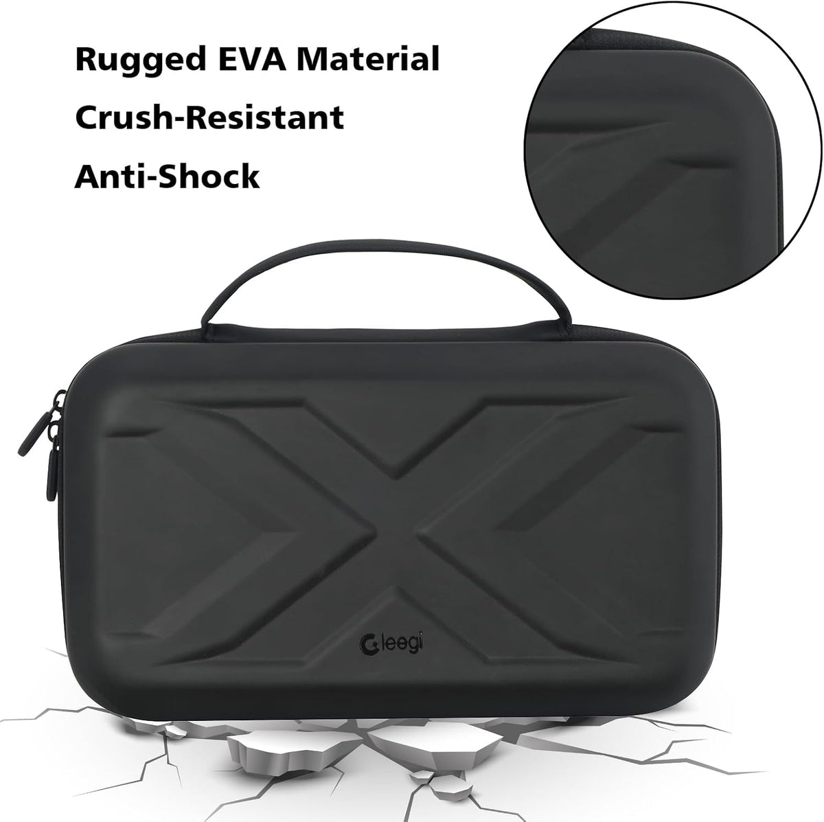 EVA Protection Case Compatible with NOCO Jump Starters - Boost GB150: 3000A/Boost X GBX155: 4250A UltraSafe Jump Starter(CASE ONLY)