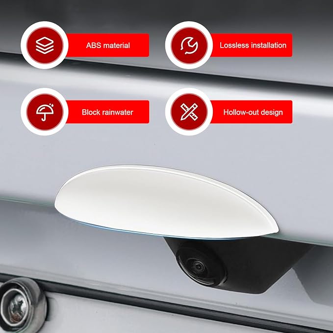 Rear View Camera Rain Cover, Universal Backup Camera Rain Shield, Automotive