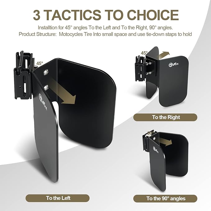 TOBUMO 4 Pack E-Track Wheel Chock for E-Track System |E Track Motorcycle Wheel chocks for Dirt Bikes|E-Track Accessories for Enclosed Trailer E-Track Wall Mount Motorcycle Tire for Garages Trailers