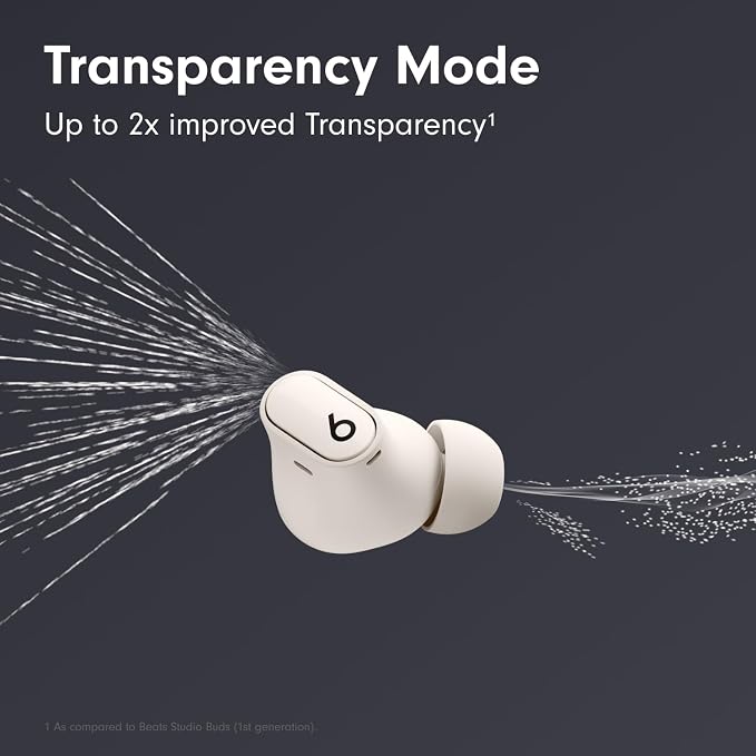 Beats Studio Buds + - Ivory with AppleCare+ (2 Years)