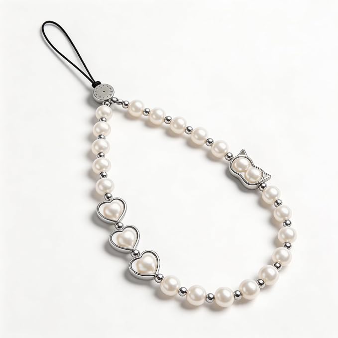 Phone Charm Beaded Strap Cute Cell Phone Wrist Straps String Accessories Hand