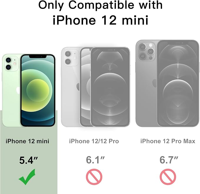 JETech Screen Protector for iPhone 12 mini 5.4-Inch