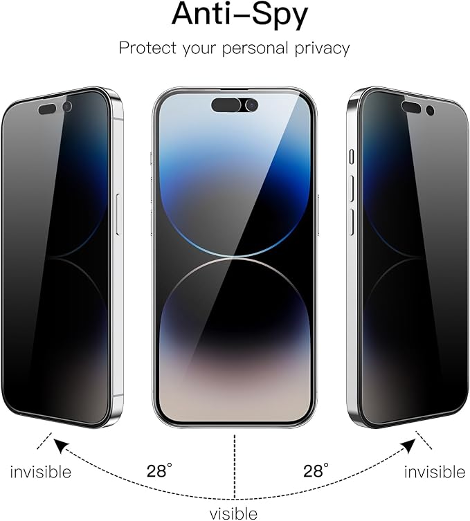 JETech Privacy Full Coverage Screen Protector