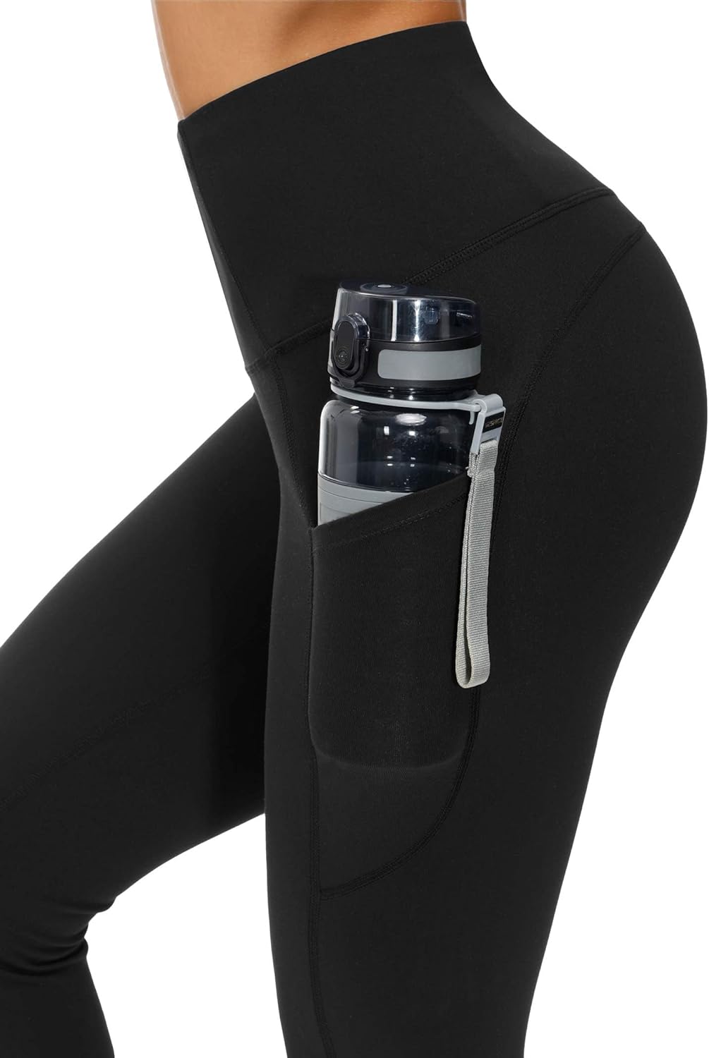 The Gym People High Waist Yoga Pants - Tummy Control Leggings with Pockets for Women | Comfortable Fit