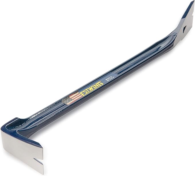 Estwing 18" I-Beam Pry Bar & 3-Piece Pry Bar Set with 5.5", 7.5" & 10" Nail Pullers