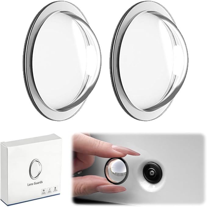 Car Camera Lens Protector, Car 360 Panoramic Camera Protective Cover, Anti-Glare
