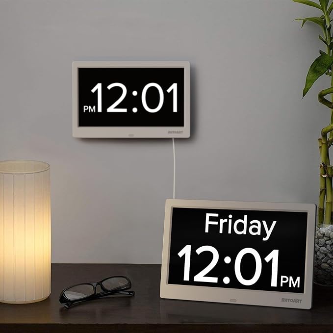 10.1 Inch Digital Alarm Clock