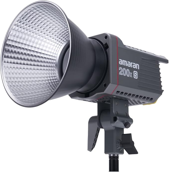 amaran 200x S 200W Bi-Color LED Video Light, DC/AC Power Supply Bowens Mount