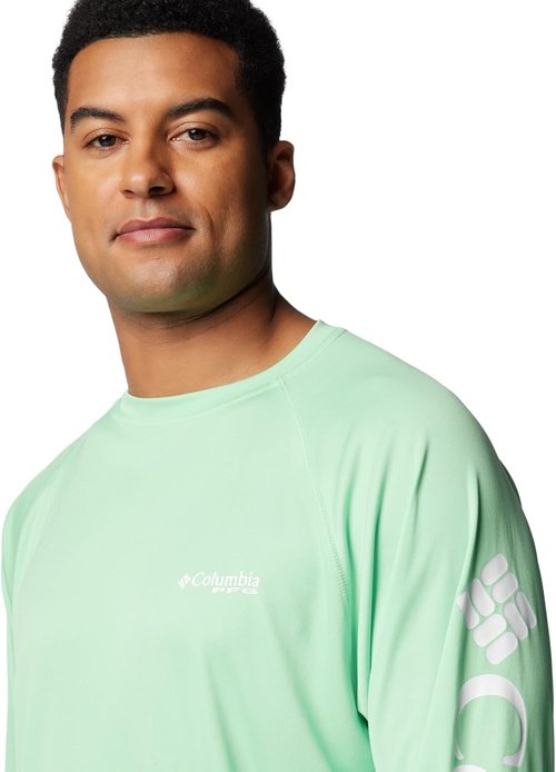 Columbia Men's Long Sleeve PFG Terminal Tackle Shirt - Quick-Dry, Lightweight Fabric