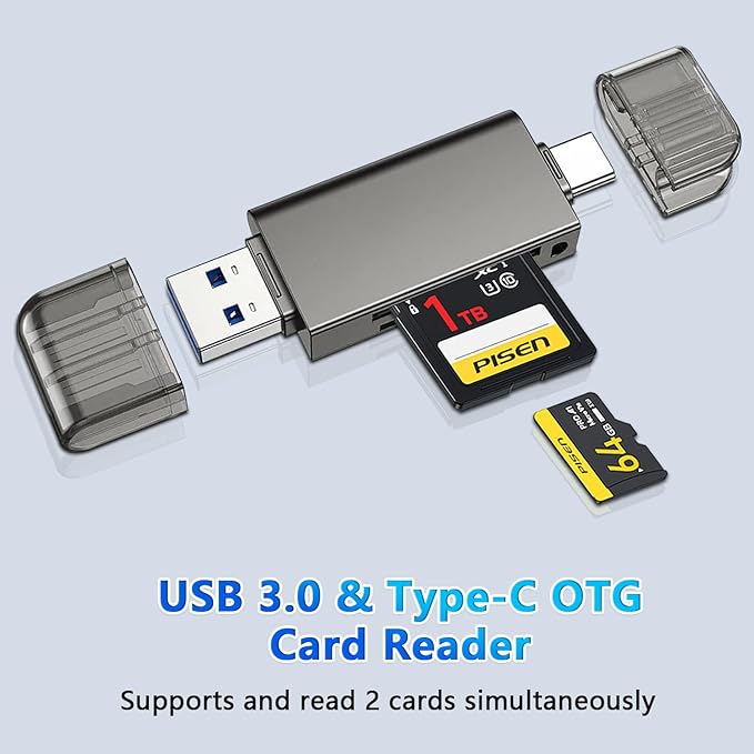 Dual Slot SD Card Reader