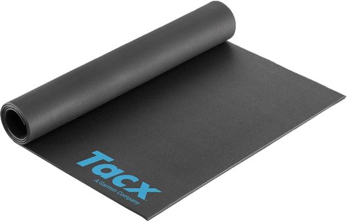 Garmin TacX Rollable Trainer Mat - Noise-Reducing, Water-Repellent Foam, 6 mm Thick, One Size