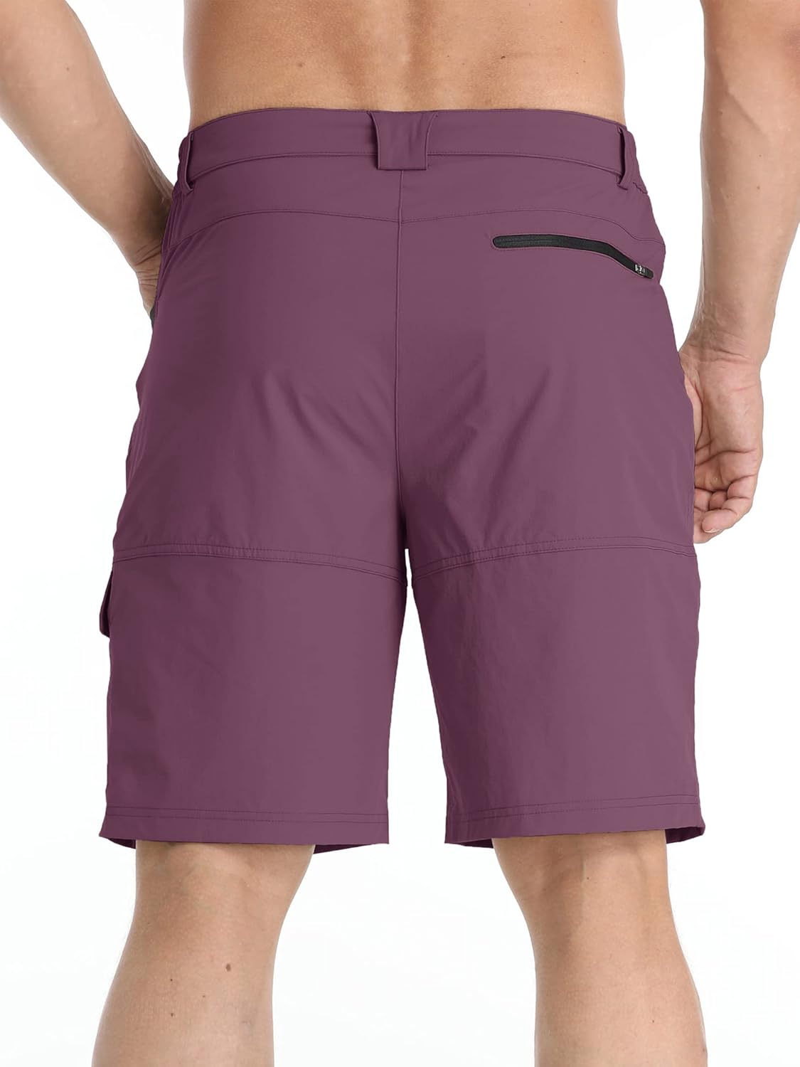TACVASEN Men's Quick-Dry Cargo Shorts - Water-Resistant Outdoor Hiking & Golf Shorts | Casual Fit