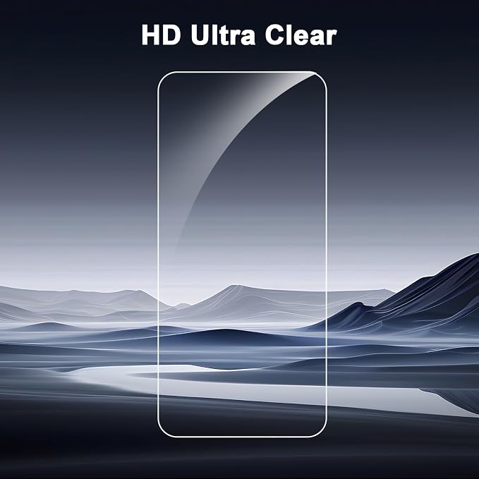SIBEITU 3 Pack for iPhone 15 Pro Screen Protector