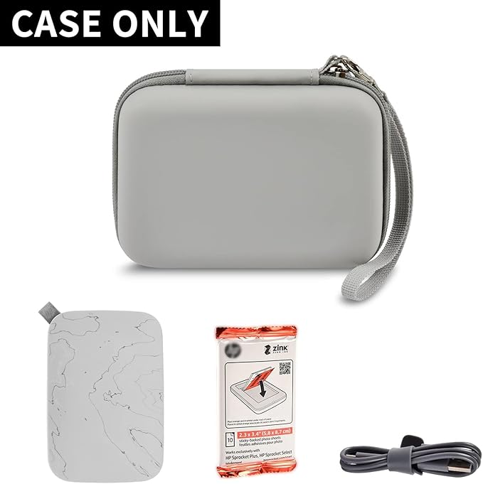 Boobowl Case Compatible with HP Sprocket Portable 2x3/ Select 2.3x3.4/ 2nd